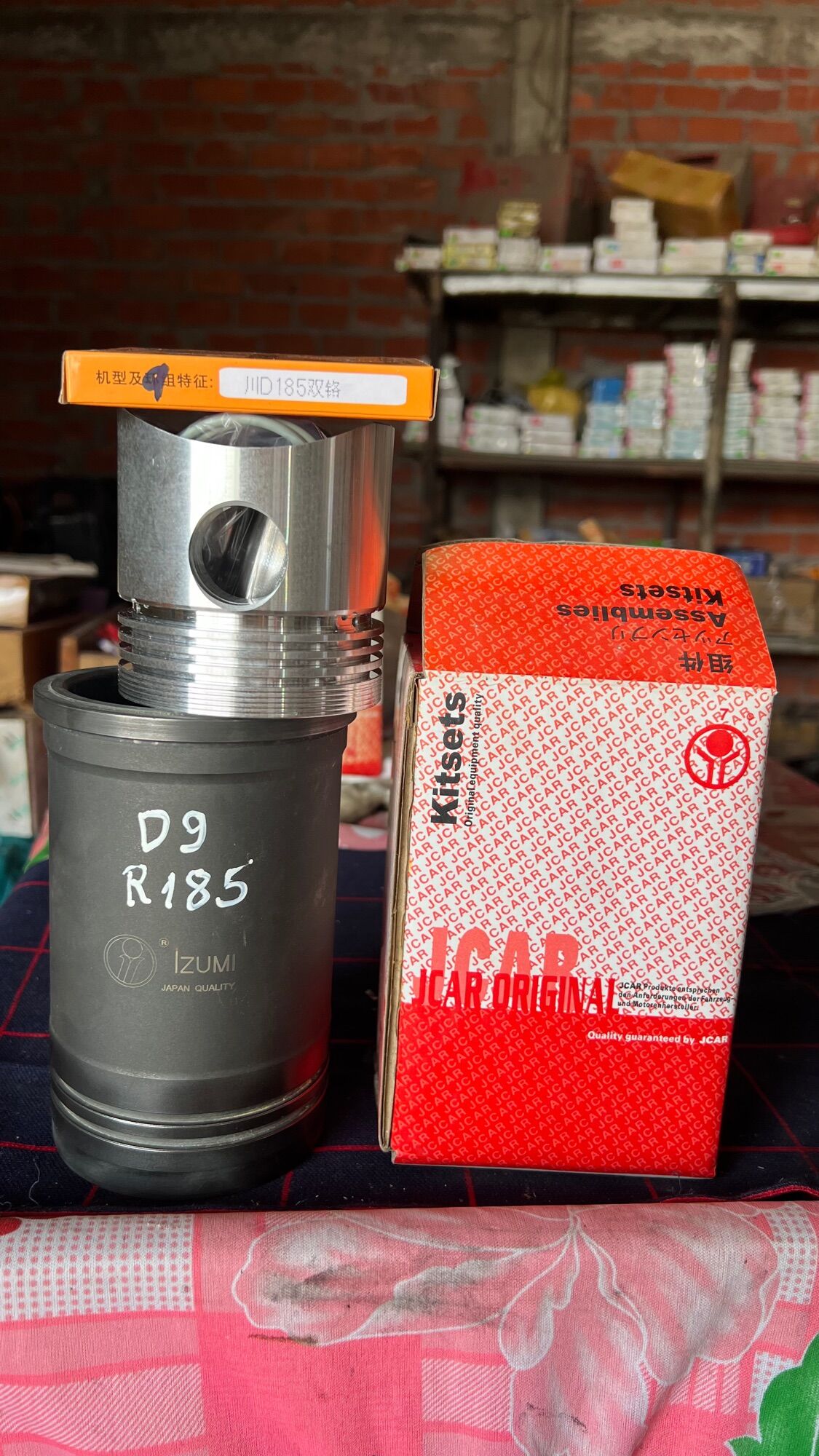 Bộ hơi Xilanh nhật sử dụng cho máy D9 R185