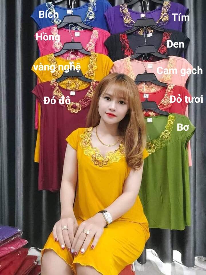 [Có size 45-75kg]Đổ bộ nữ, bộ lửng thun lạnh tay con phối ren