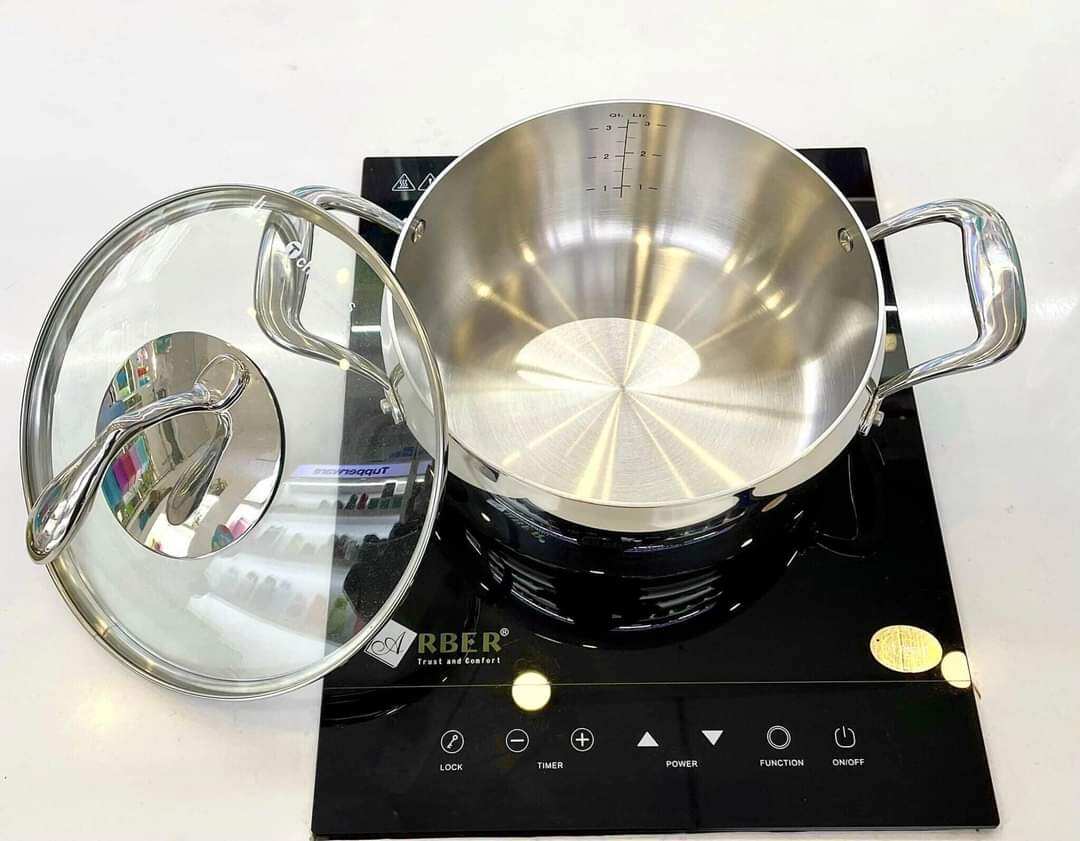 Nồi T Chef Series Casserole 3.8L (nắp kính)