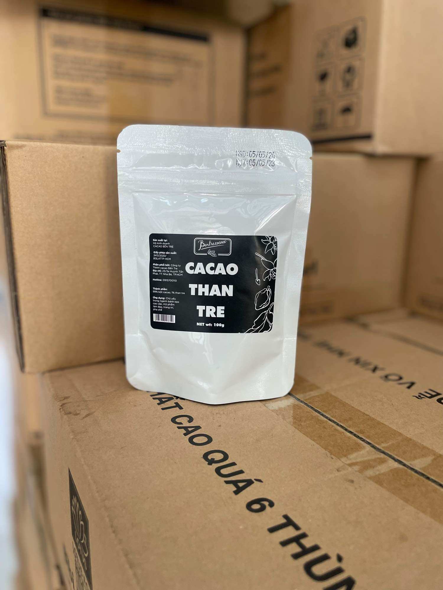 Bột Cacao Than Tre - Cacao Than Tre (100Gr)