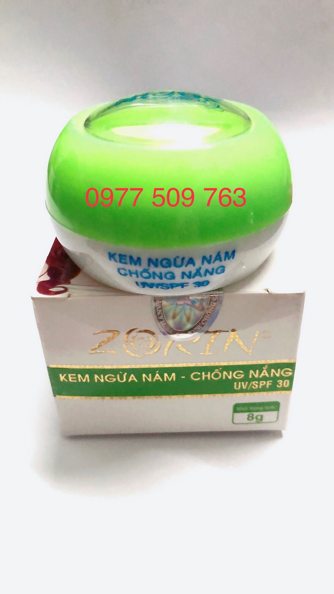 [Hcm]Kem Ngừa Nám - Chống Nắng Zorin 8Gr