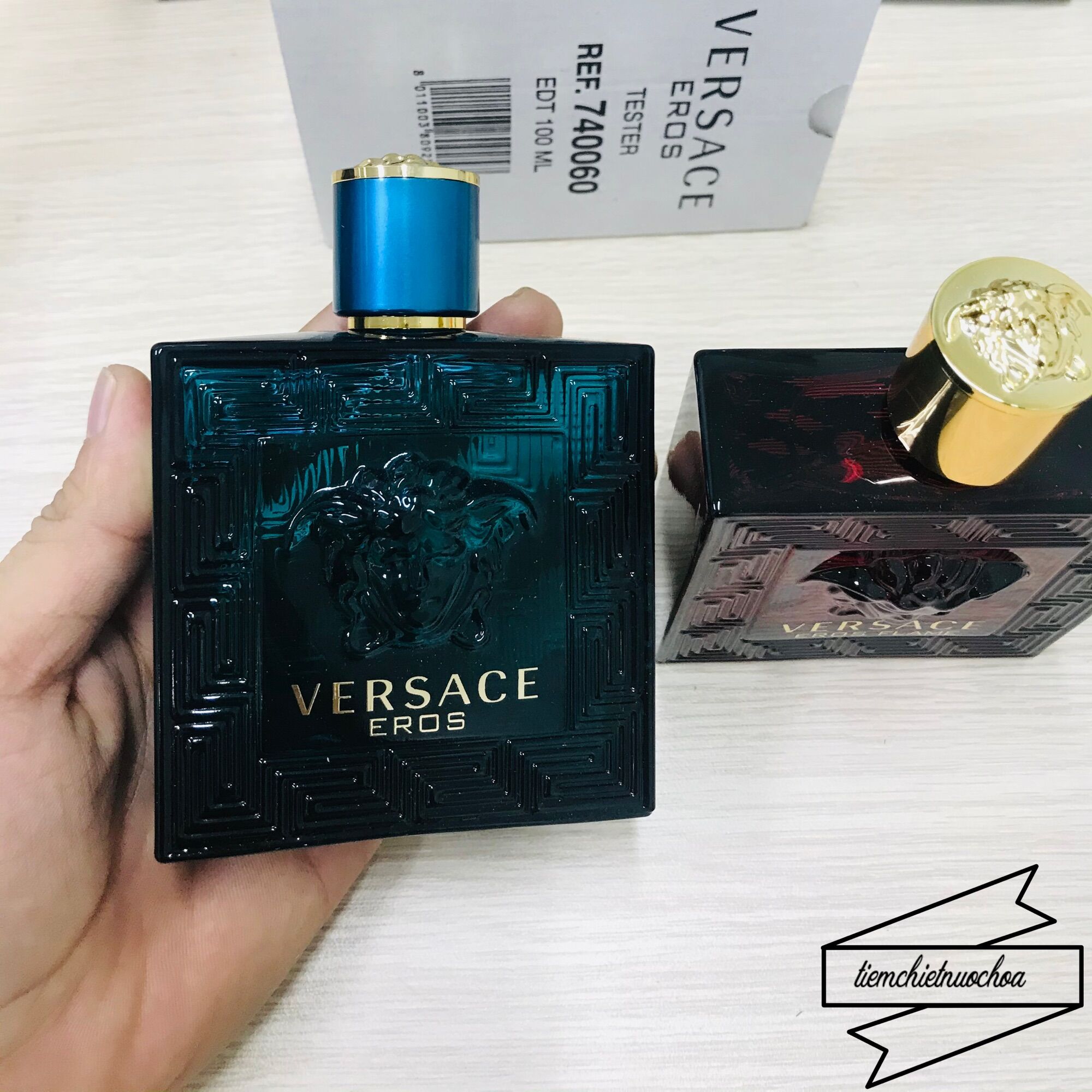 Nước hoa nam Tester Versace Eros For Men Edt 100ml