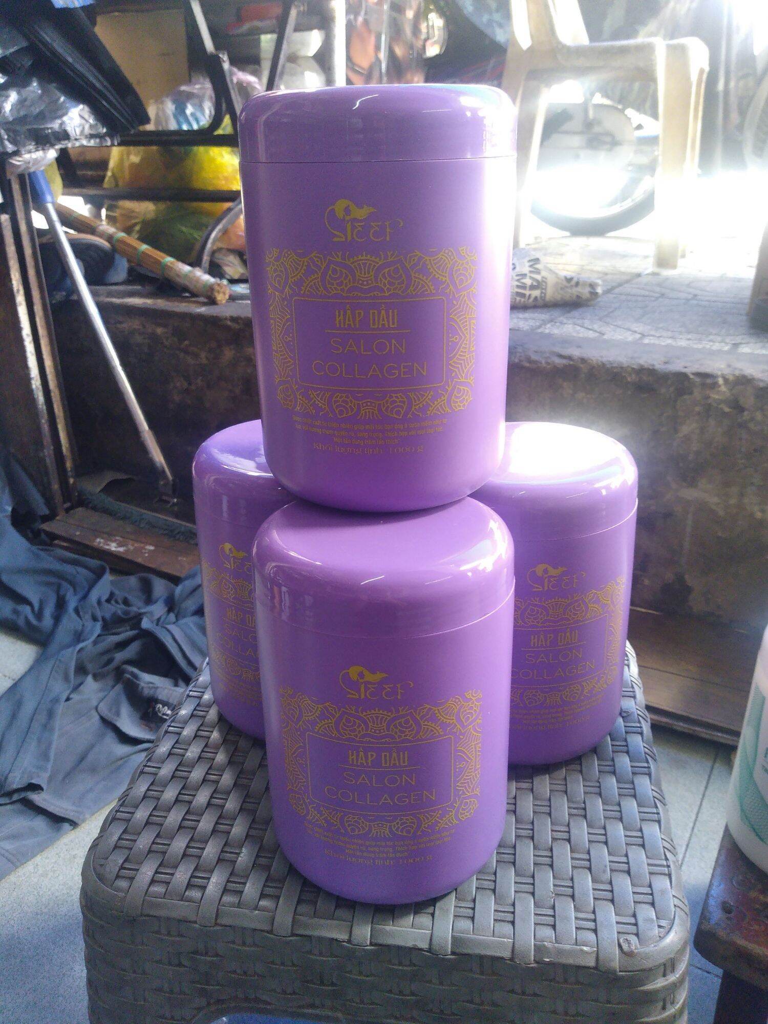Hấp dầu salon collagen
