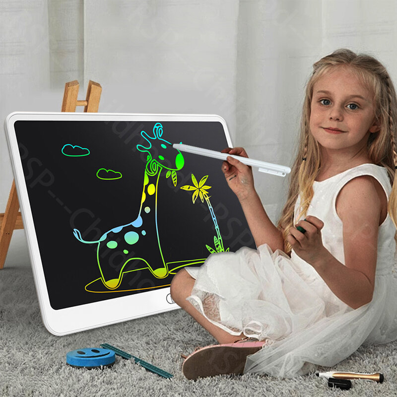 Trẻ Em Máy Tính Bảng Vẽ LCD Bảng Viết 16/13/11 Inch Đồ Chơi Giáo Dục Cho Trẻ Em 3-8 Tuổi Bé Trai Bé Gái Tranh Luyện Viết