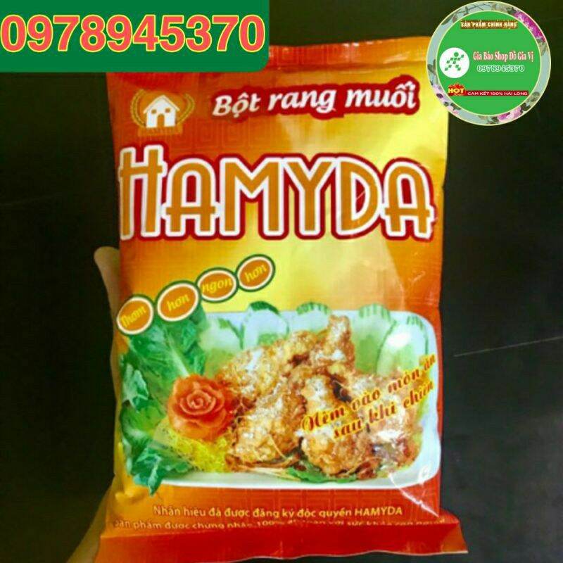 Gói 450g bột rang muối tôm gà vịt ..hamyda