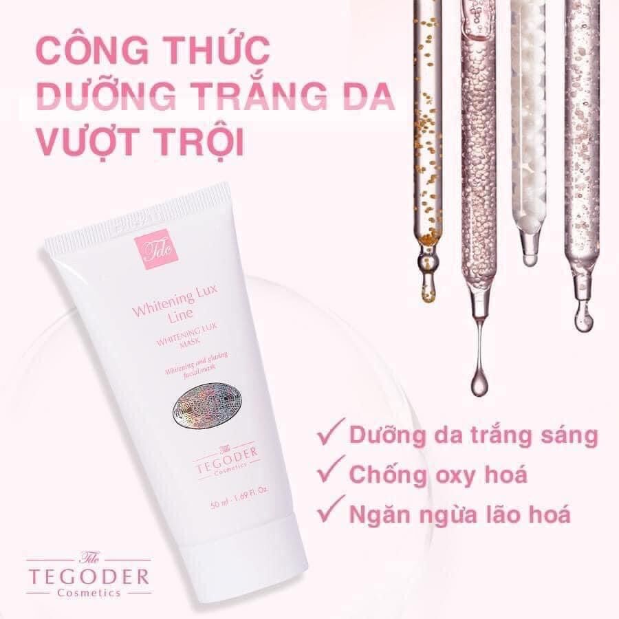 MẶT NẠ HA DƯỠNG ẨM, WHITENING LUX LÀM SÁNG DA TEGODER