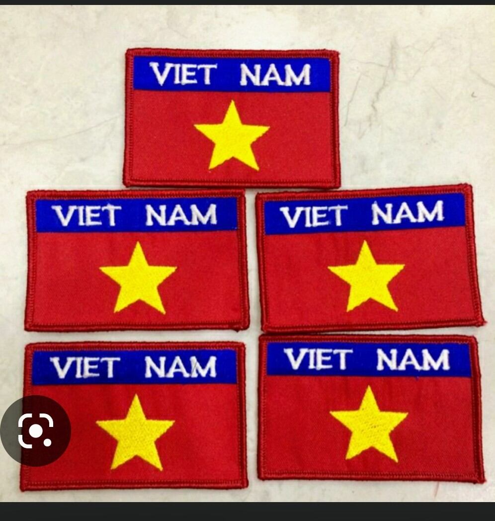 Cờ Việt Nam May Vào Áo