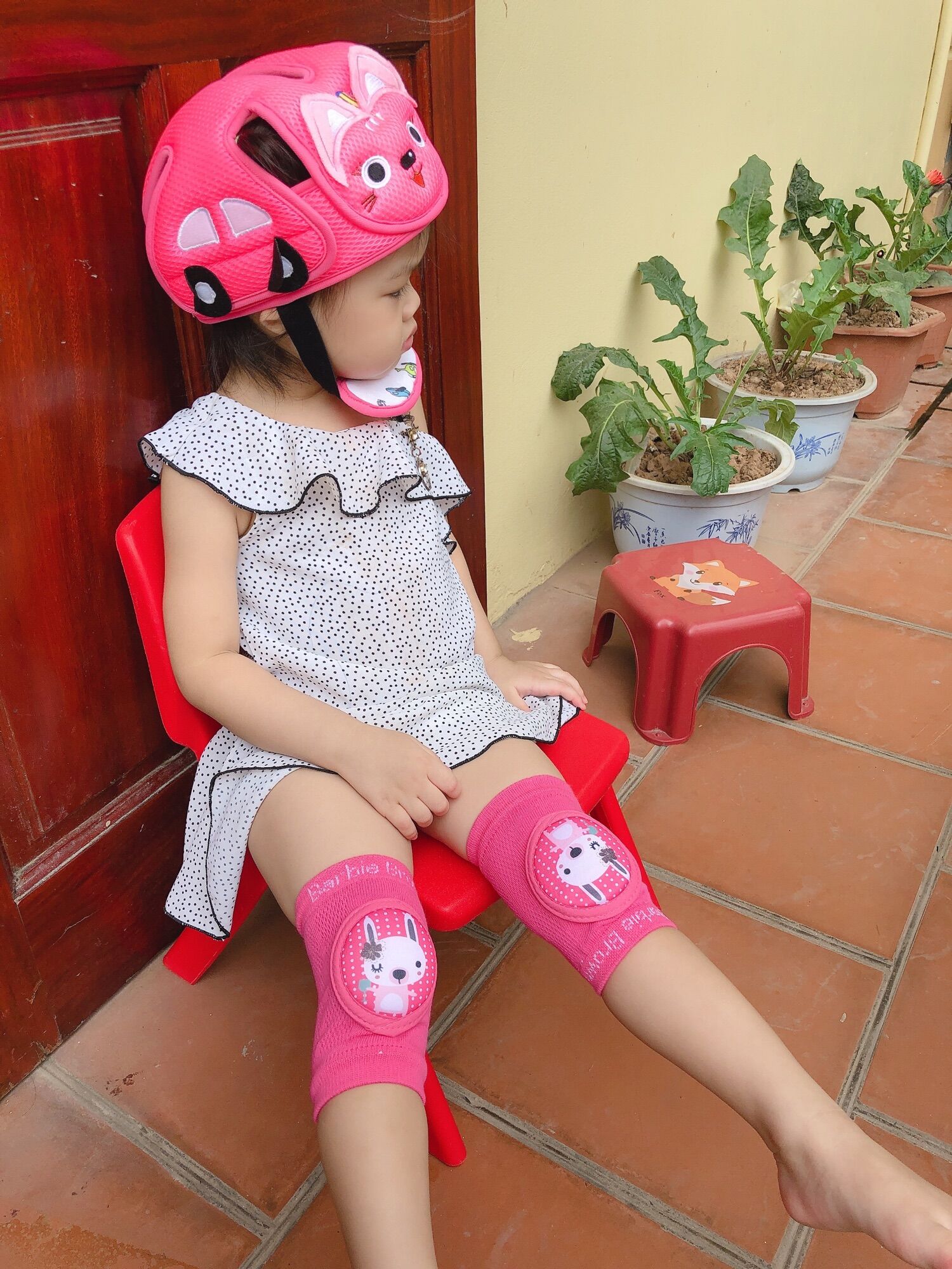 Mũ Bảo Vệ Đầu Cho Bé Từ 0 đến 3 tuổi