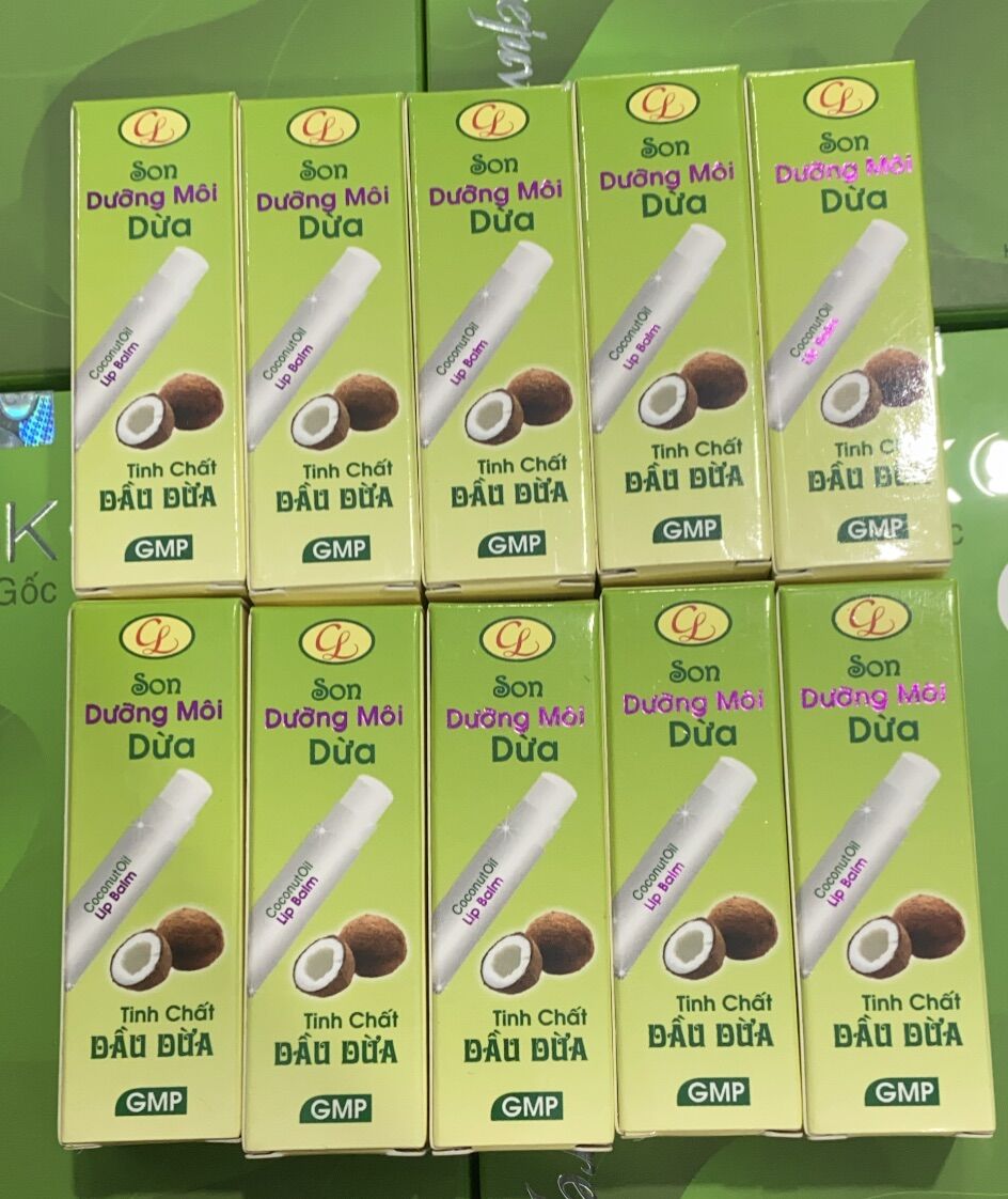Son Dưỡng Môi Từ Dừa Cửu Long