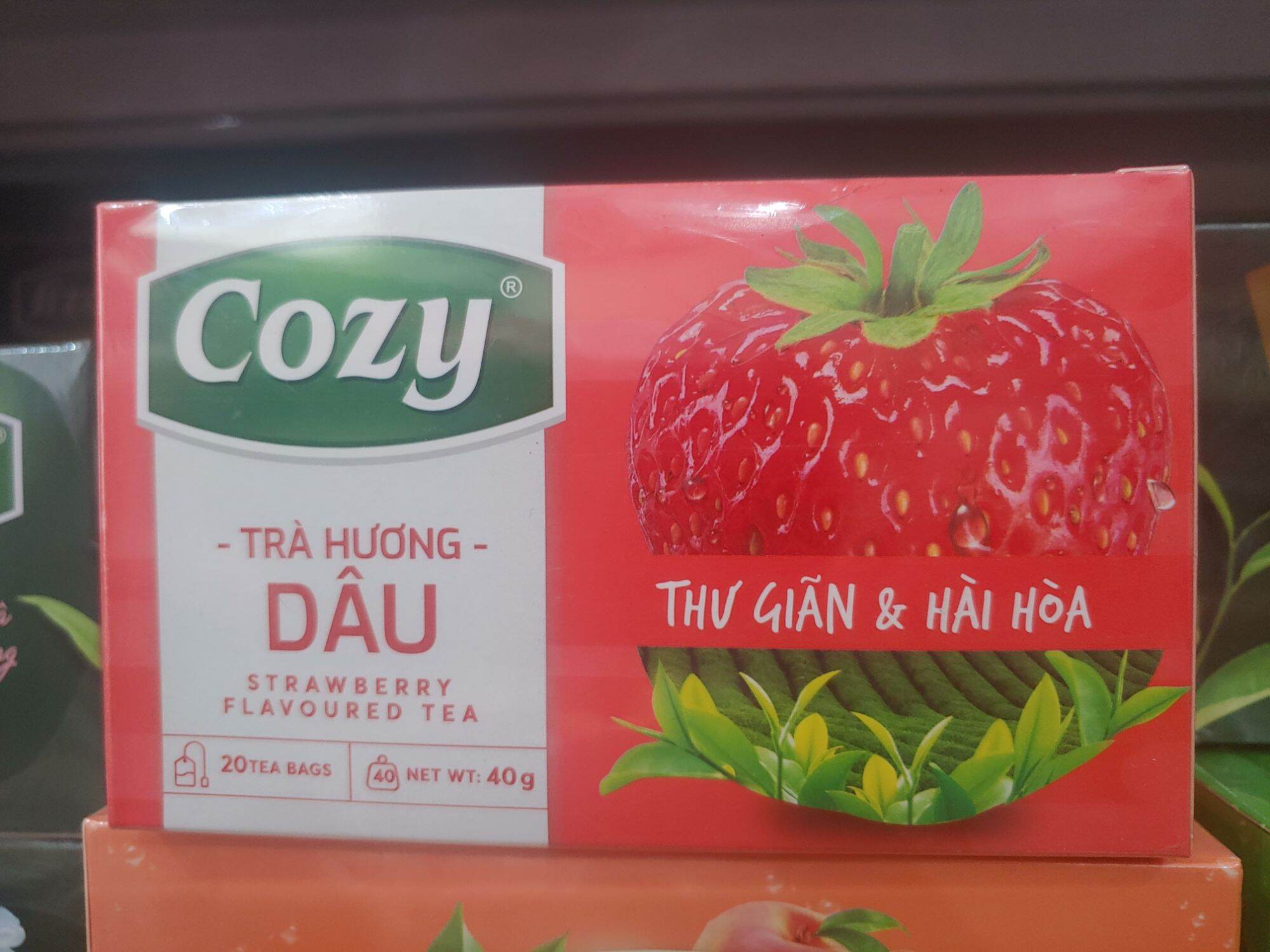 Trà Cozy nhúng các vị