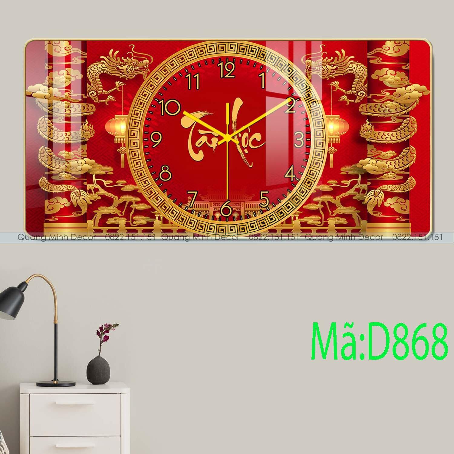 Tranh Đồng Hồ Tráng Gương