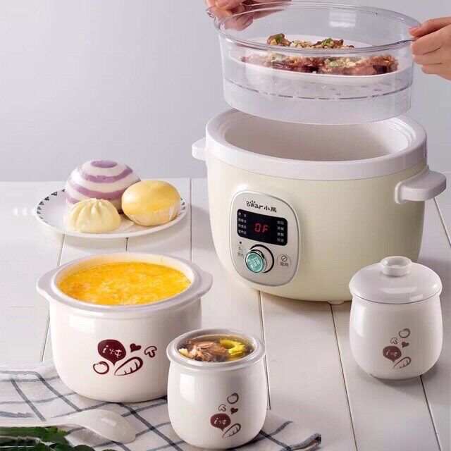 NỒI NINH HẦM CÁCH THUỶ BEAR 1.8l [SỈ/LẺ]