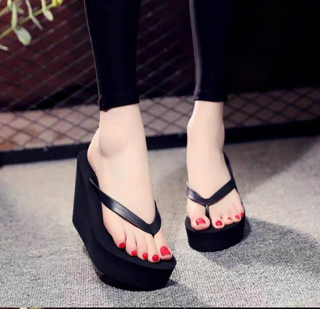 Dép cao gót xỏ ngón Bebe 9cm