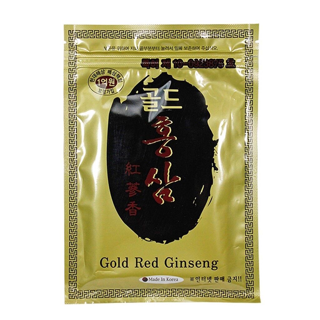 (Gói 20 miếng) Cao Dán Hồng Sâm Gold Red Ginseng Hàn Quốc