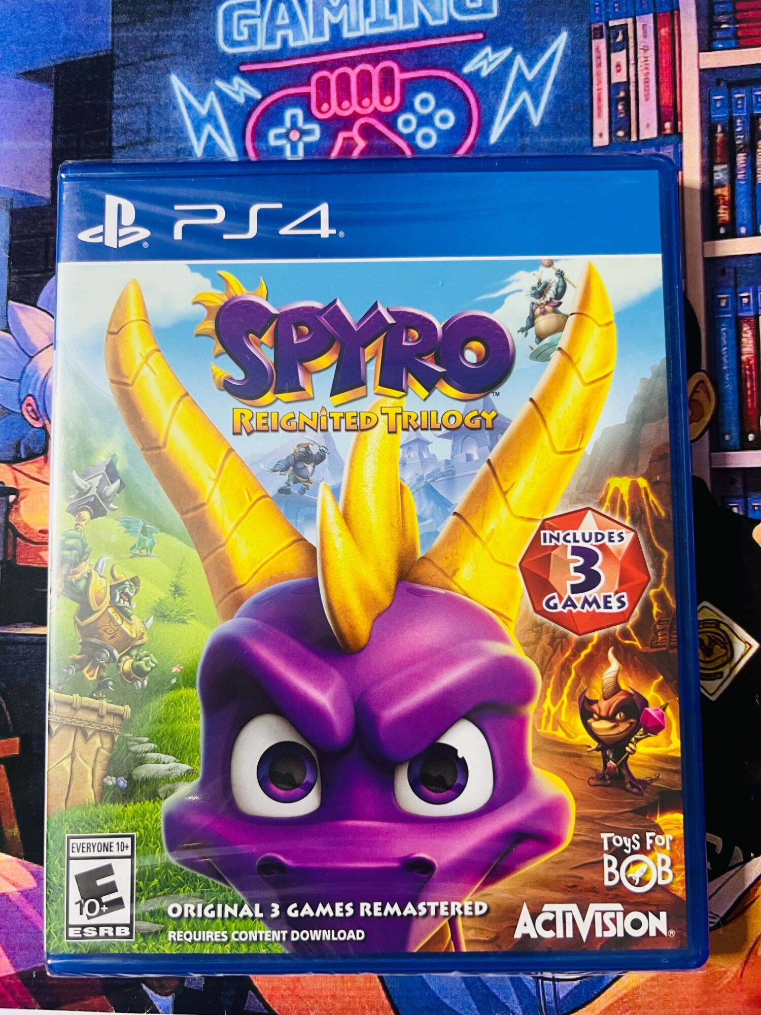 Đĩa Game PS4 : Spyro Reignited Trilogy