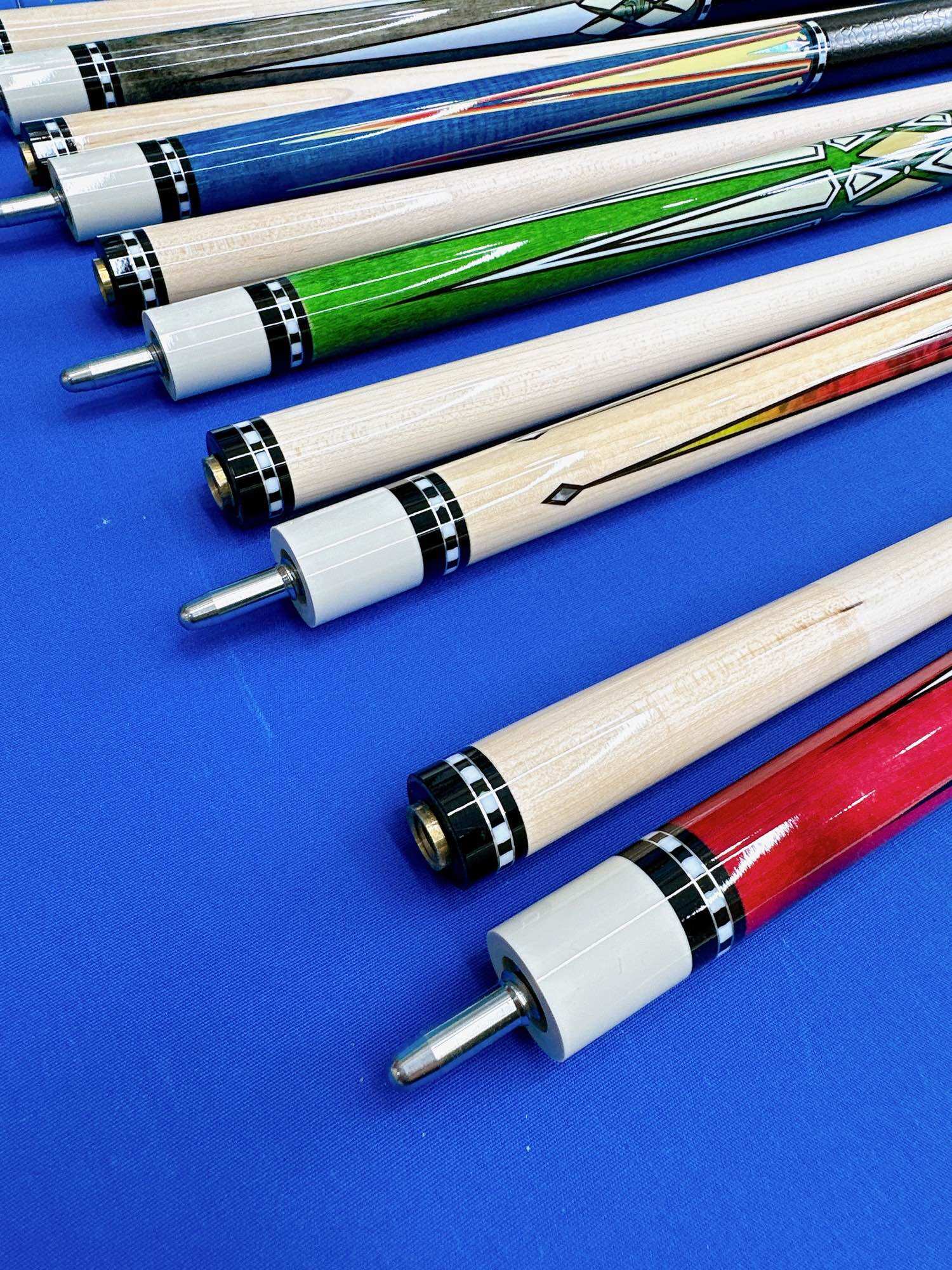 Combo Cơ/Gậy Bida Lỗ/Pool Adam (Tặng Kèm Bao Cơ, Găng Tay, Lơ)