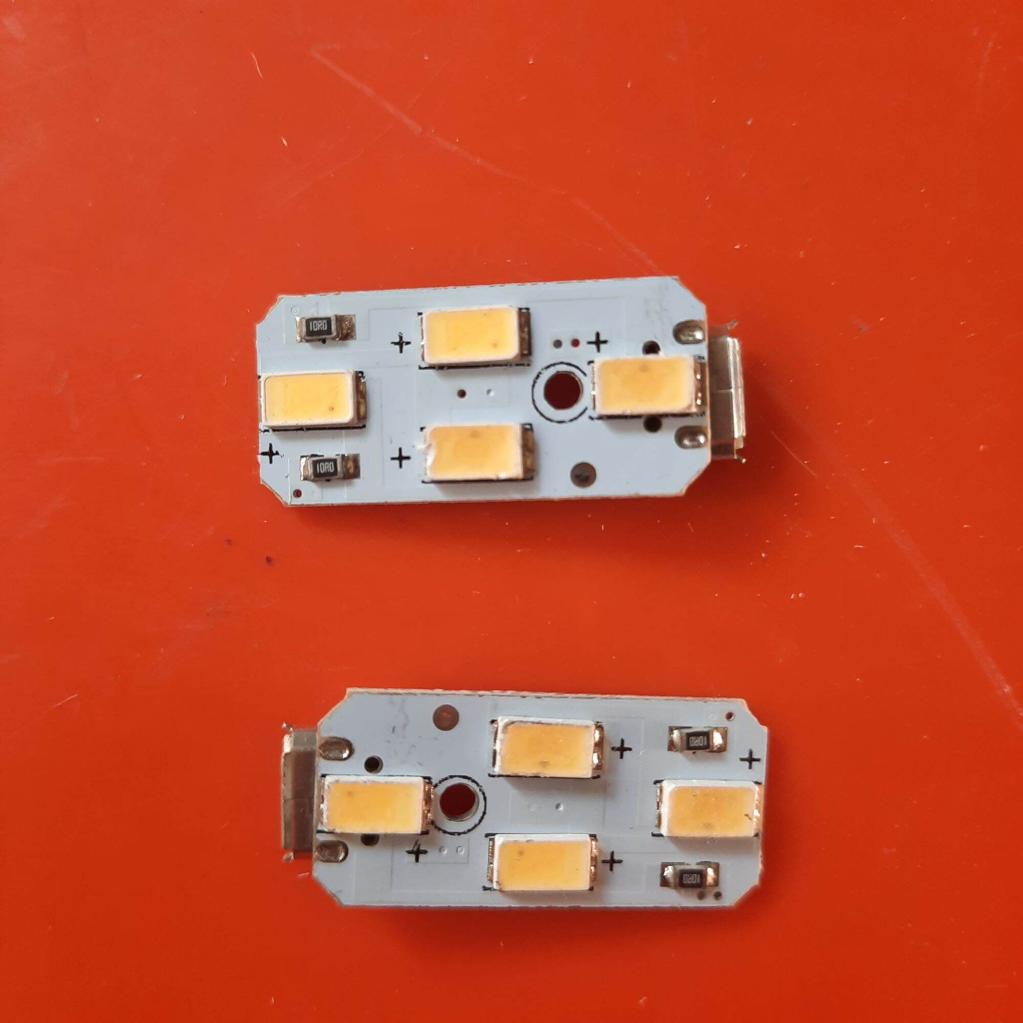 2 cái đèn led mini siêu sáng 5v ( nguồn vào cổng sạc micro usb)