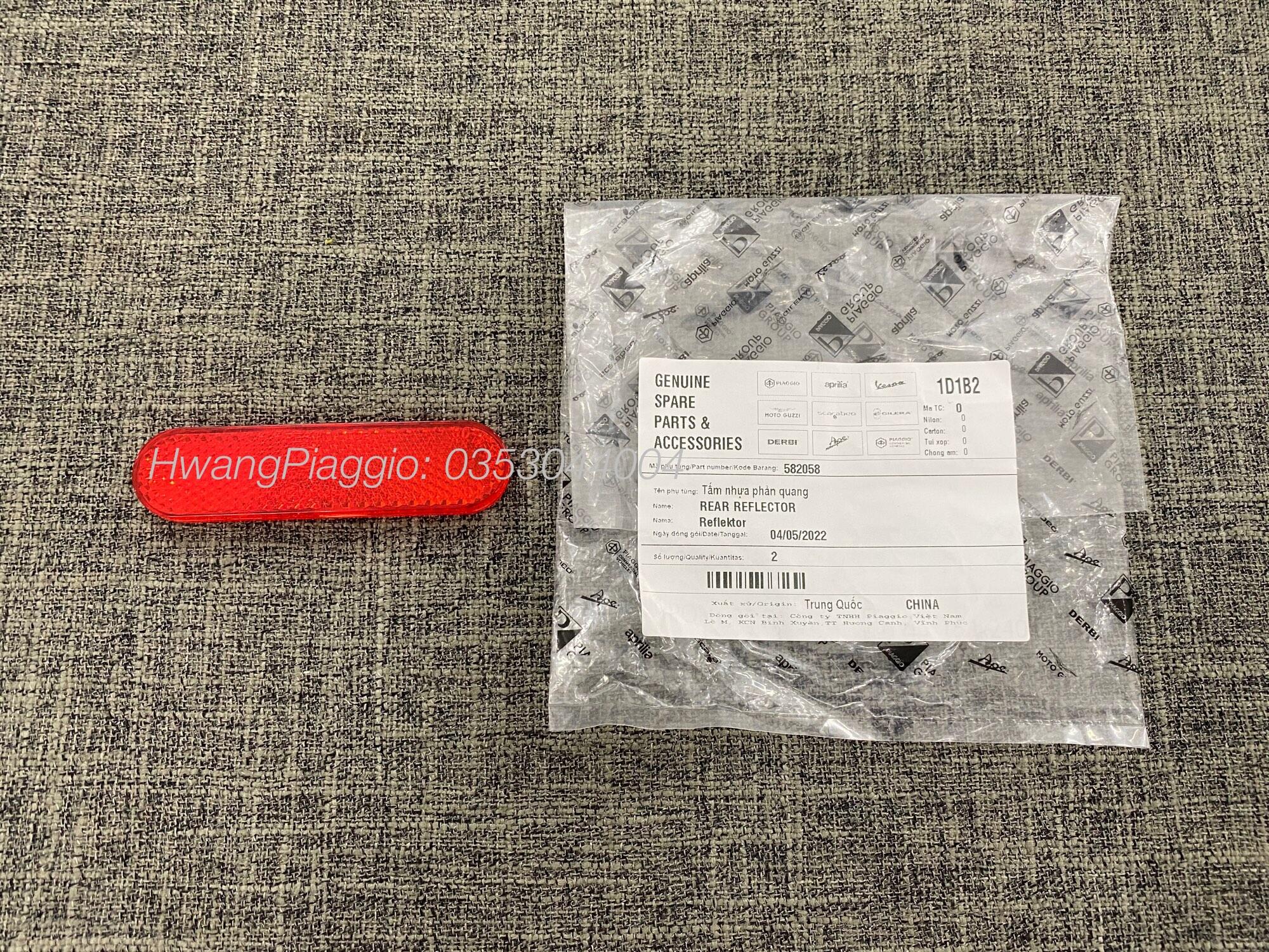Phản quang mắt mèo xe Zip,Liberty,Vespa ❤️