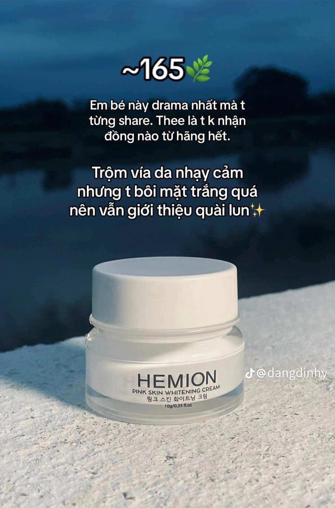Kem Dưỡng Trắng Face HEMION