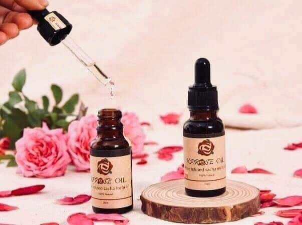 Serum hoa hồng hữu cơ chống nhăn, chống lão hoá da, mềm da, ngăn ngừa mụn, thâm nám Karose oil 20ml