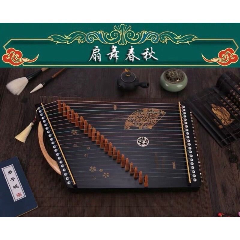 Đàn mini guzheng 21 dây có ngựa