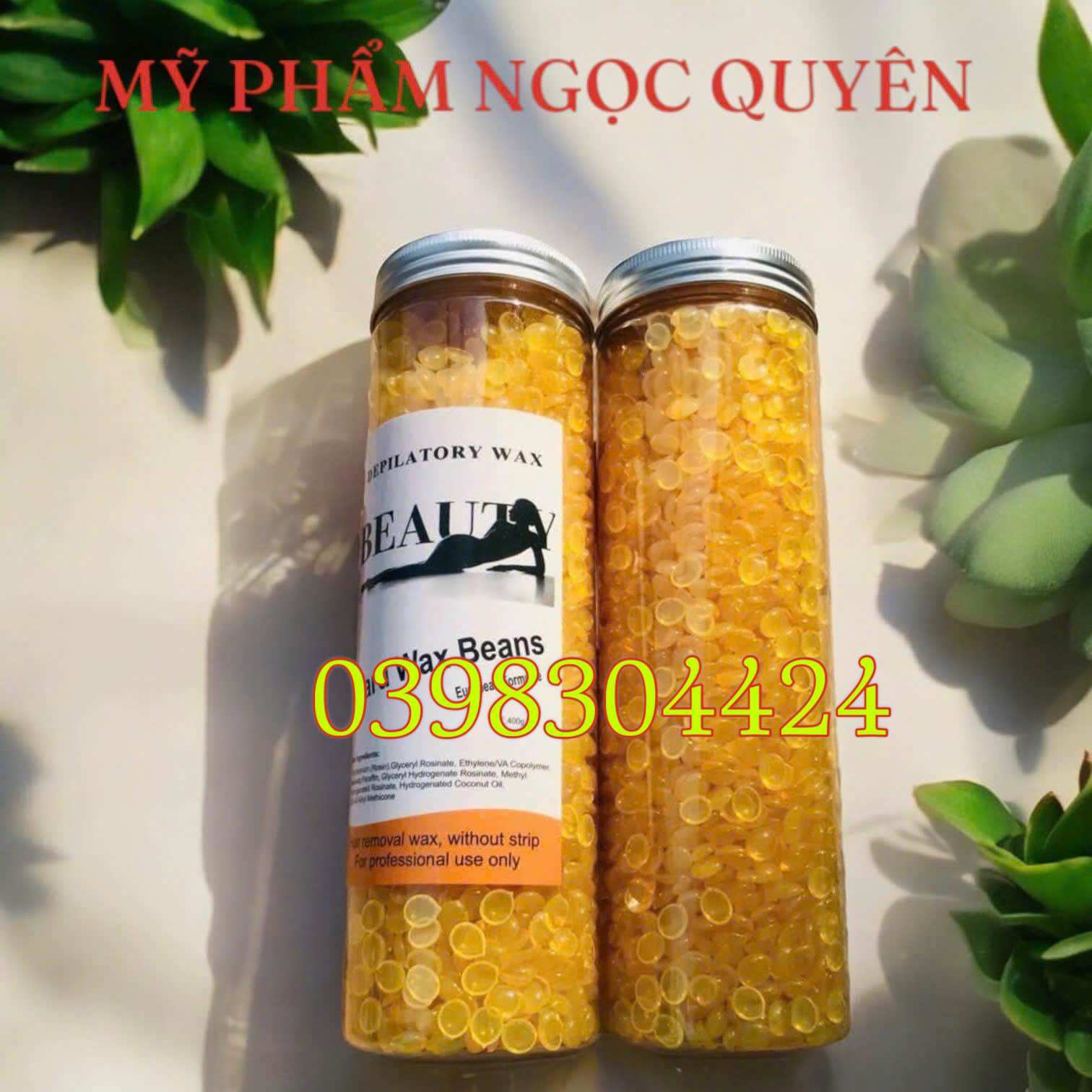 Thanh Lý Sáp Wax Lông Hard Wax Beans Hũ 400G (Màu ngẫu nhiên)