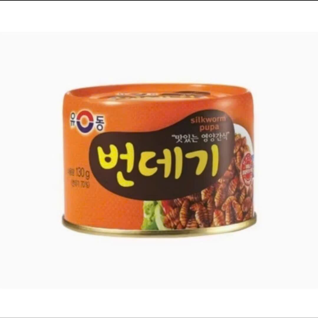 Nhộng ong đóng hộp yudong hàn quốc 130g