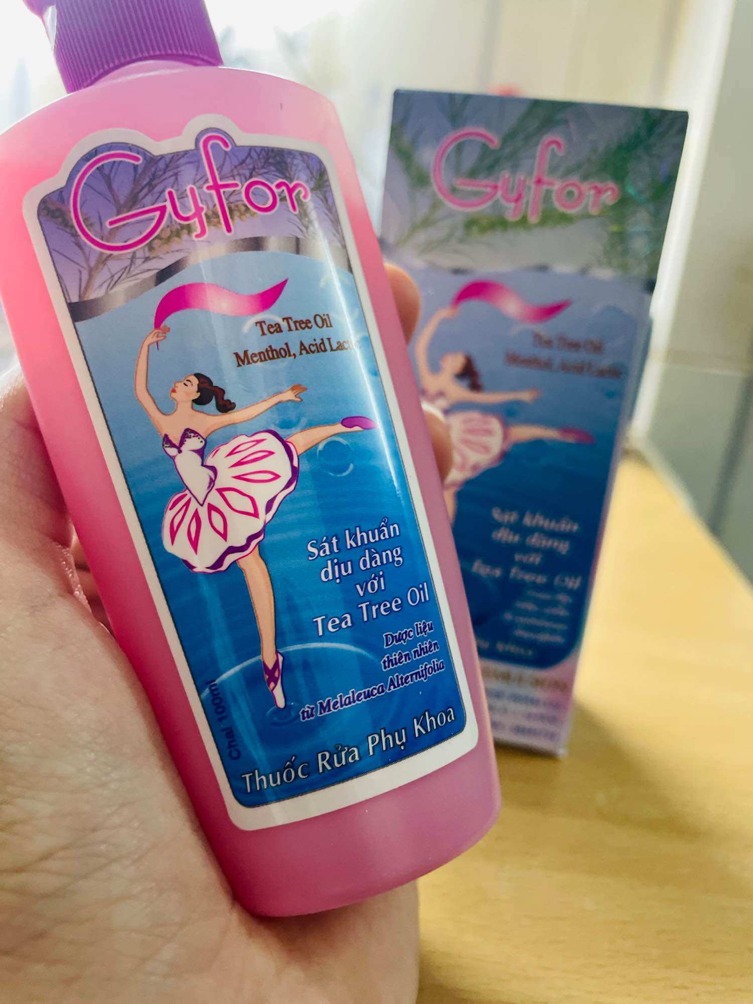 RỬA PHỤ KHOA GYFOR - CỰC THƠM CHAI 100ML