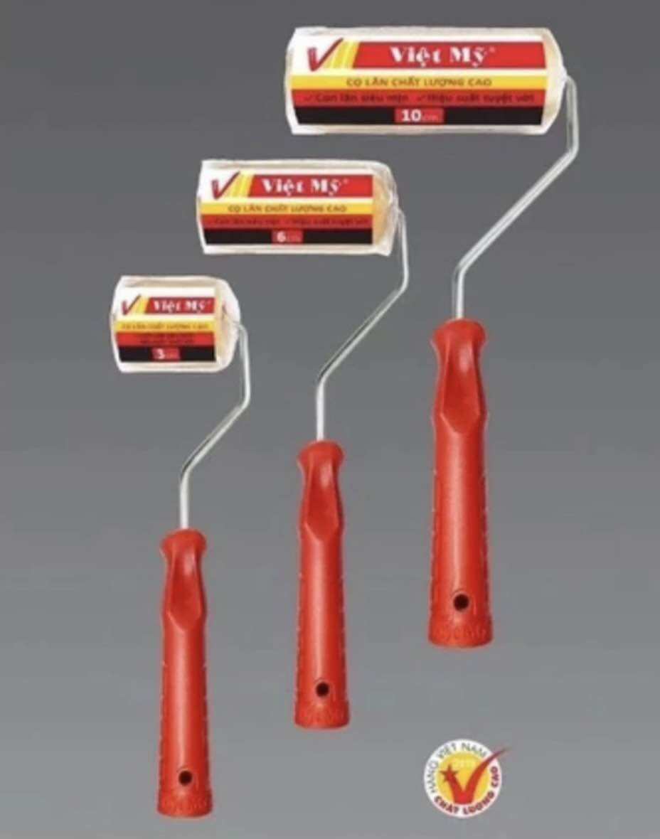 Combo 10 Cây-Lô sơn - Cọ lăn chỉ Việt Mỹ 3 - 6 - 10cm