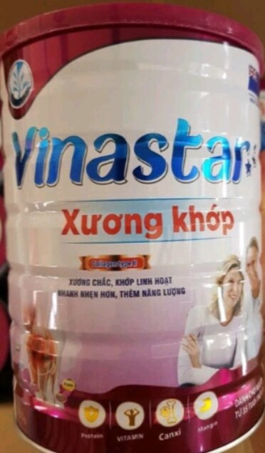 Sữa bột Vinastar Cơ xương khớp  lon 900g - dành cho người bị cơ xương khớp ,và loãng xương