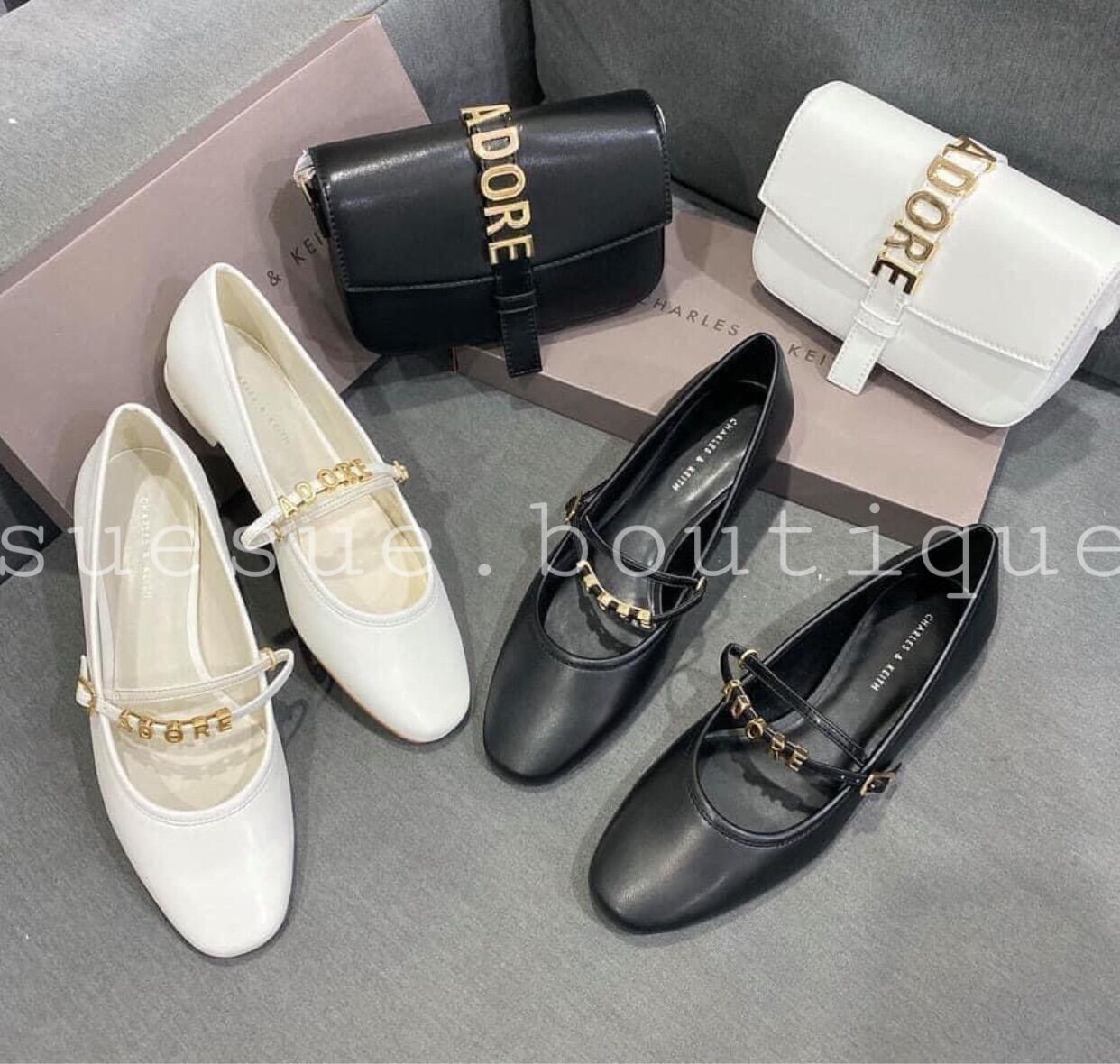 Túi xách đeo chéo C&K ADORE , size 23 , like auth