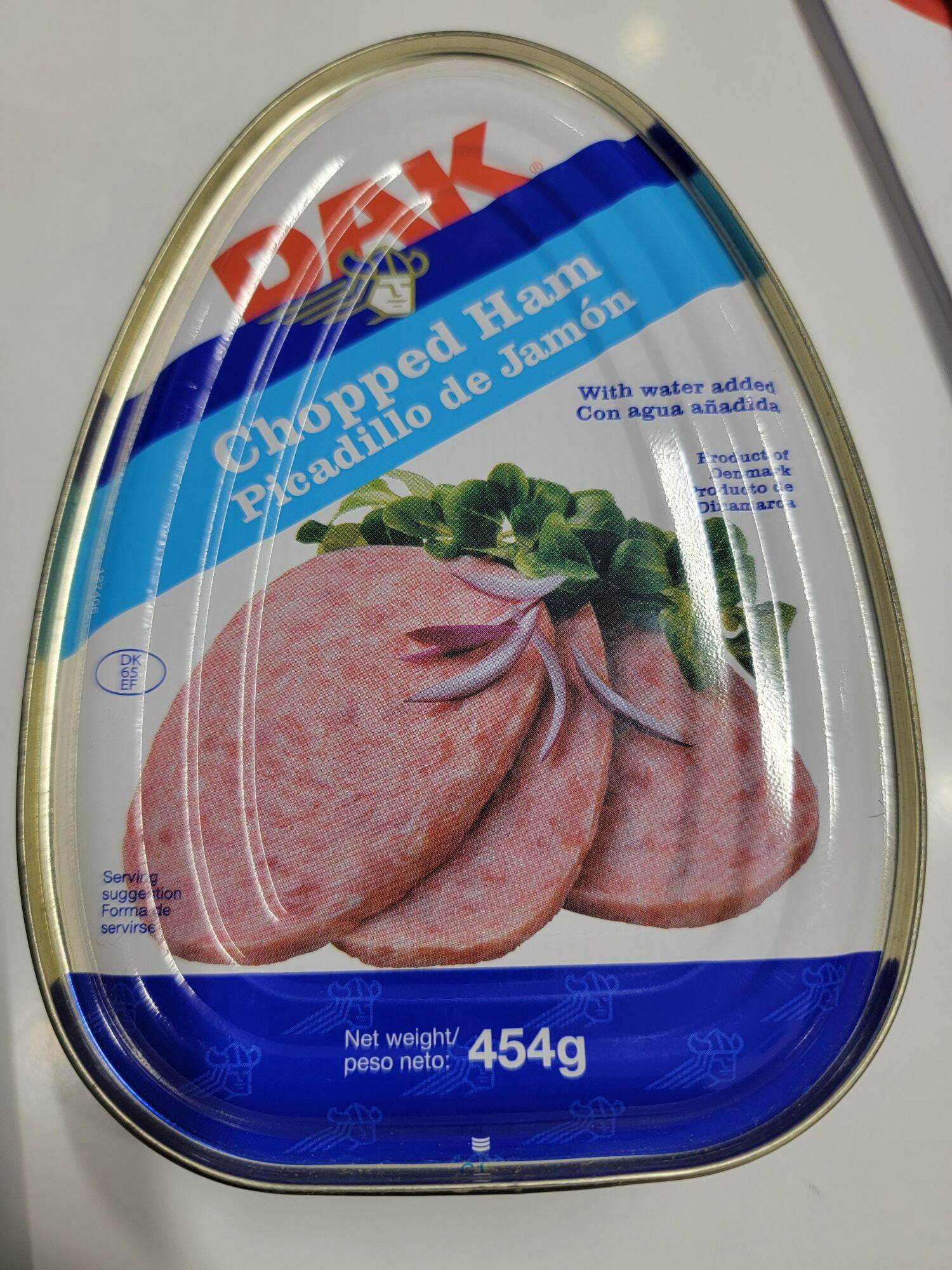 Patê thịt Heo Chopped Ham 454g – Dak