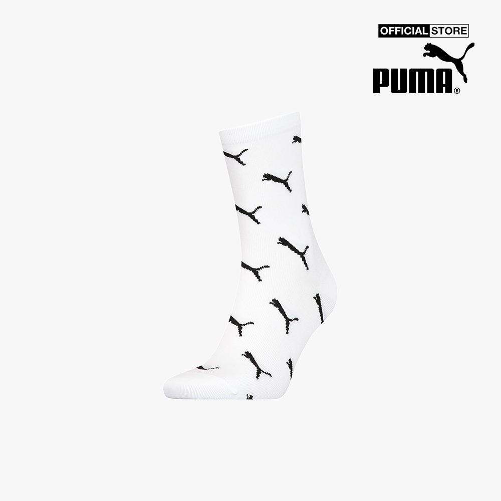 PUMA - Vớ cổ cao unisex phối logo Puma Cat 938267-03