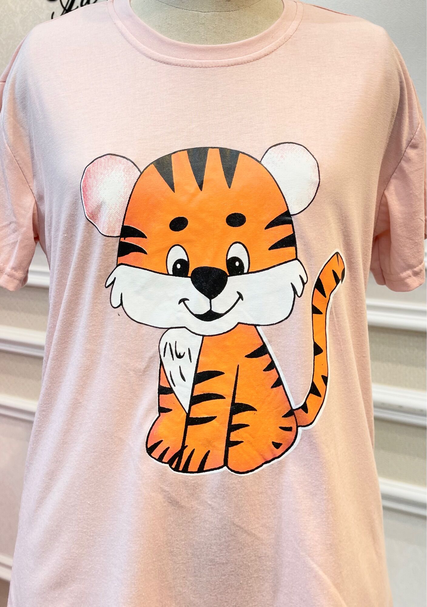 Áo phông in hổ - thỏ siêu cute nhiều màu cho nữ