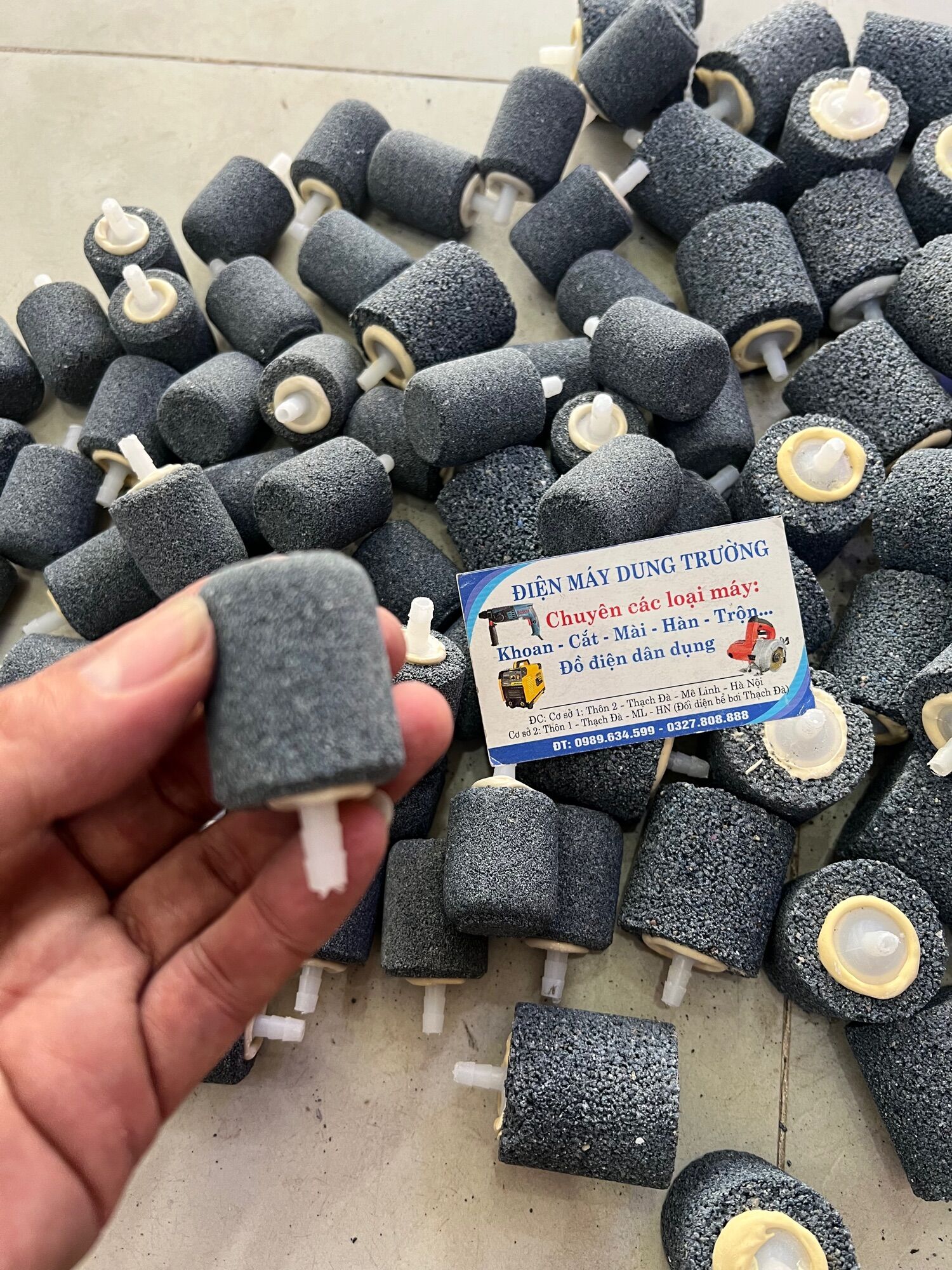 Cục sủi cho máy sục Oxy bể cá