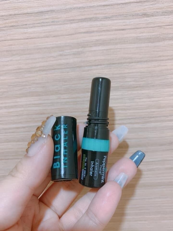 Set 6 ống hít mũi bạc hà black inhaler thái lan