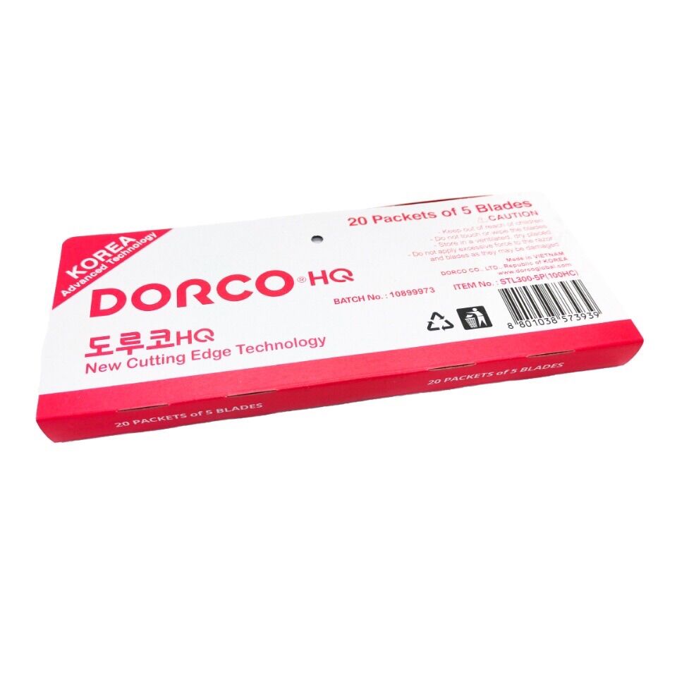 Dao lam dorco hàn quốc đỏ siêu bén (1 hộp nhỏ )