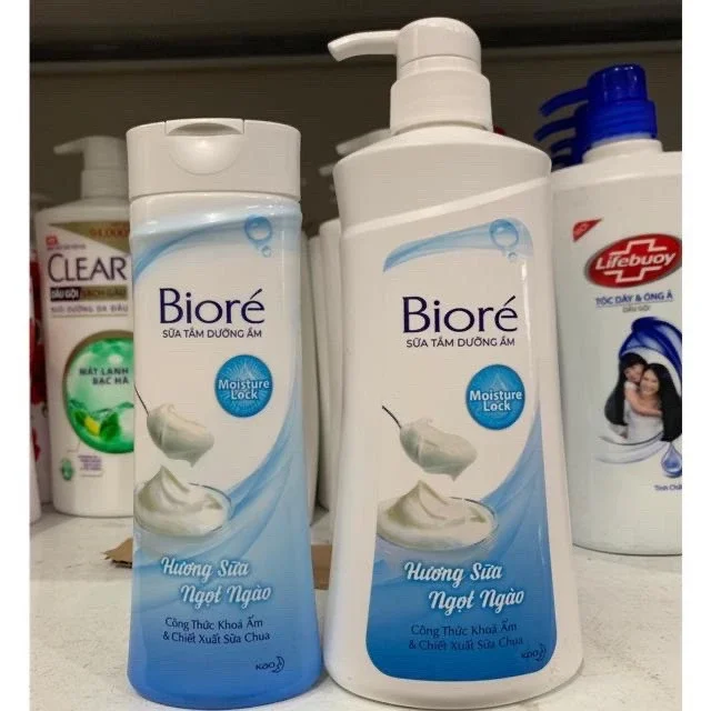 Sữa tắm biore dưỡng da hương sữa 530g
