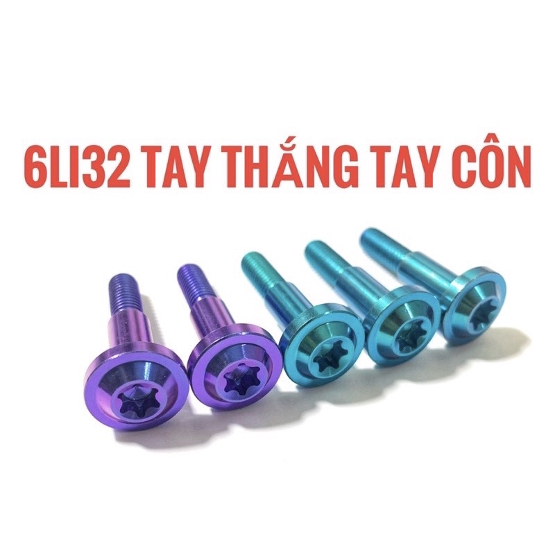 Ốc 6ly32 gr5, salaya bắt tay thắng, tay côn