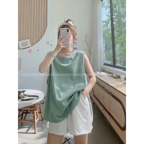Áo Thun TankTop - Áo Thun Nữ Dáng Rộng