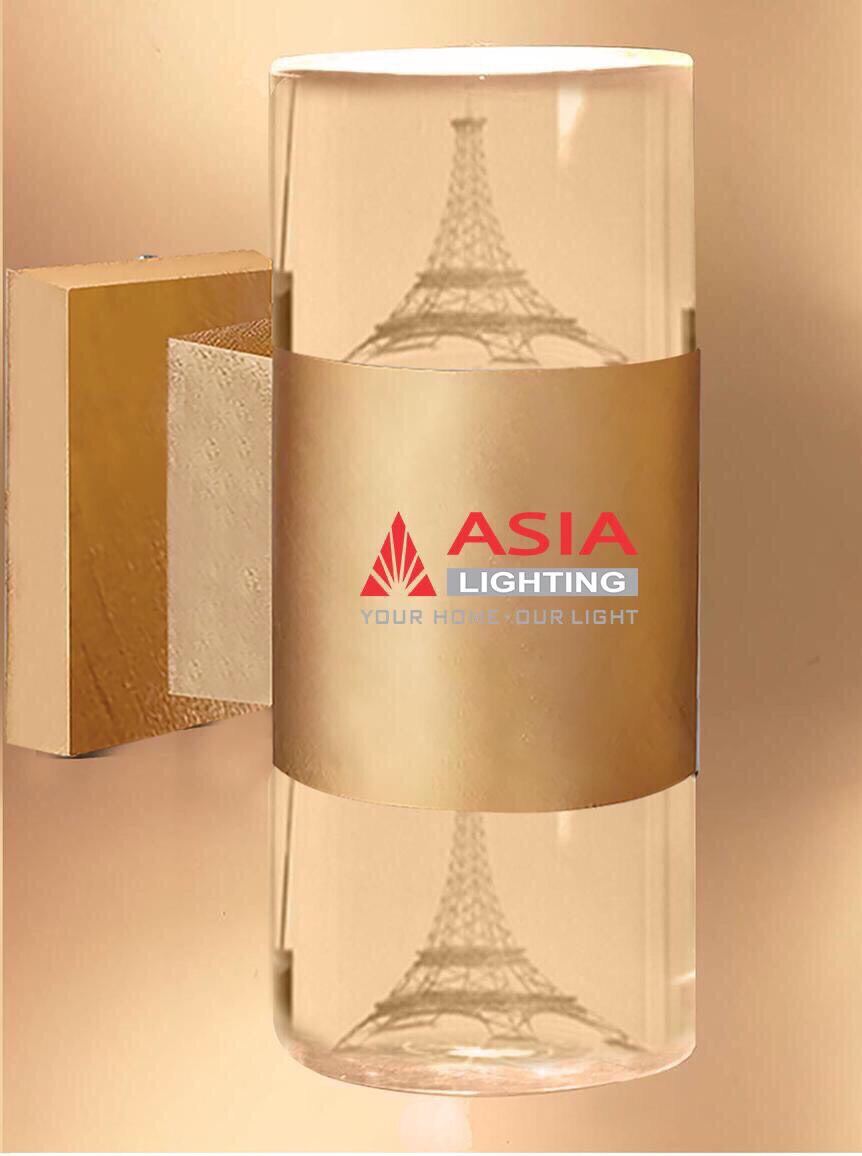 Đèn LED tường 12w vàng đồng - Asia