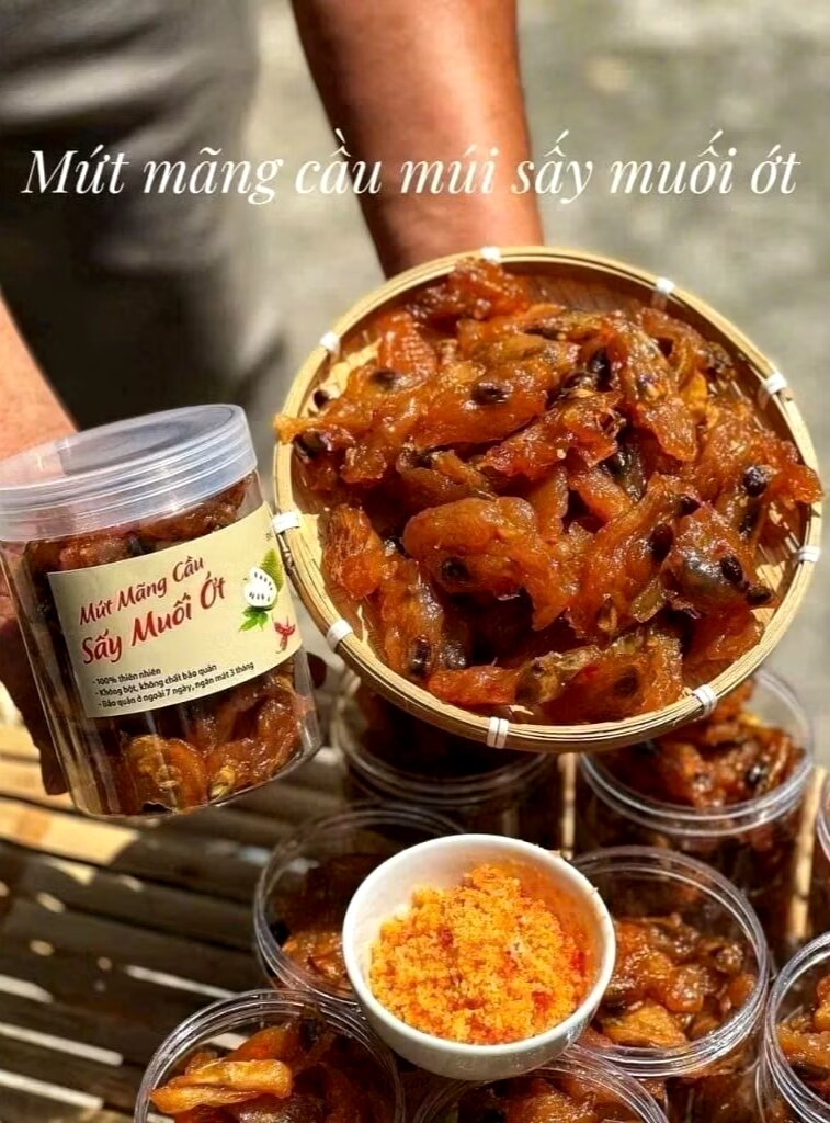 Mứt Mãng Cầu Sấy Muối Ớt 400gr