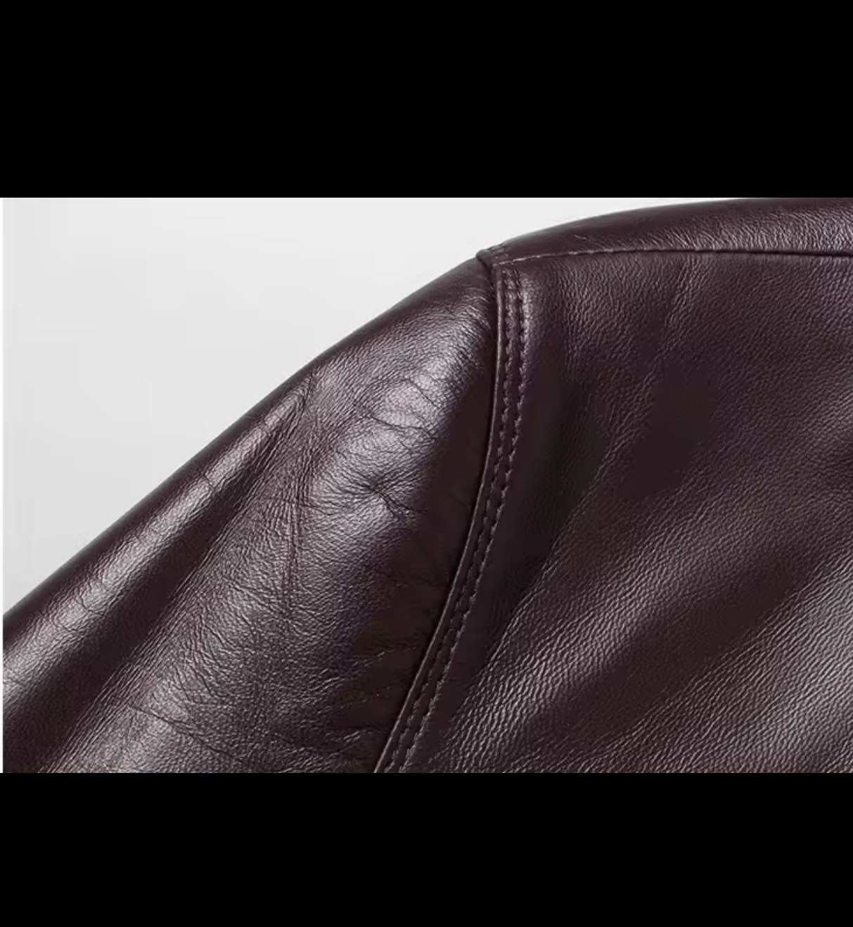 ÁO DA CỪU KIỂU DÁNG BOMBER NHẬP KHẨU