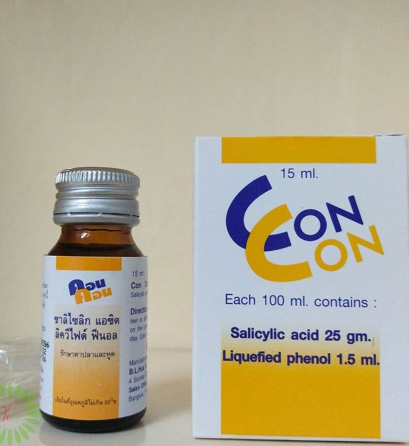 Tẩy mụn ruồi mụn cóc Con con Thái lan