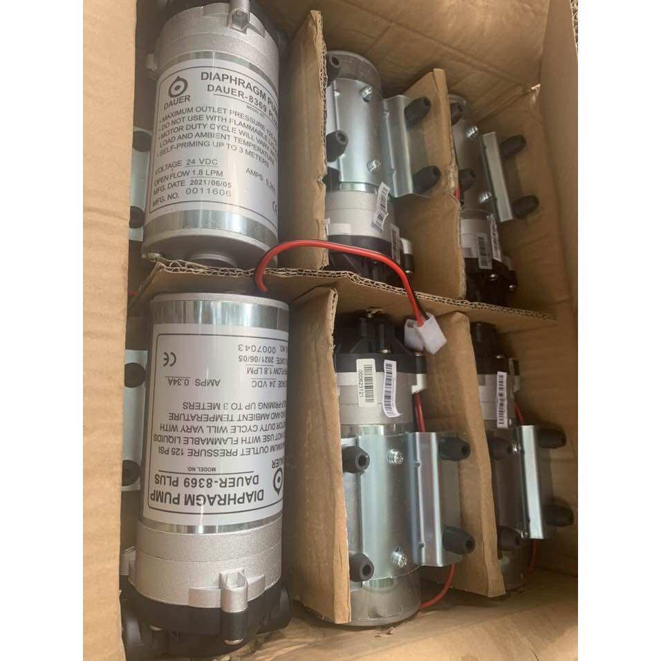 Bơm tăng áp dauer 8369 plus 24v dùng cho máy lọc nước ro