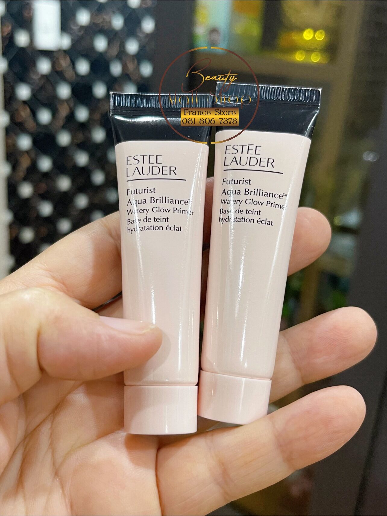 Kem lót Estee Lauder Futurist Aqua Brilliance Watery Glow Primer Mini 15ml