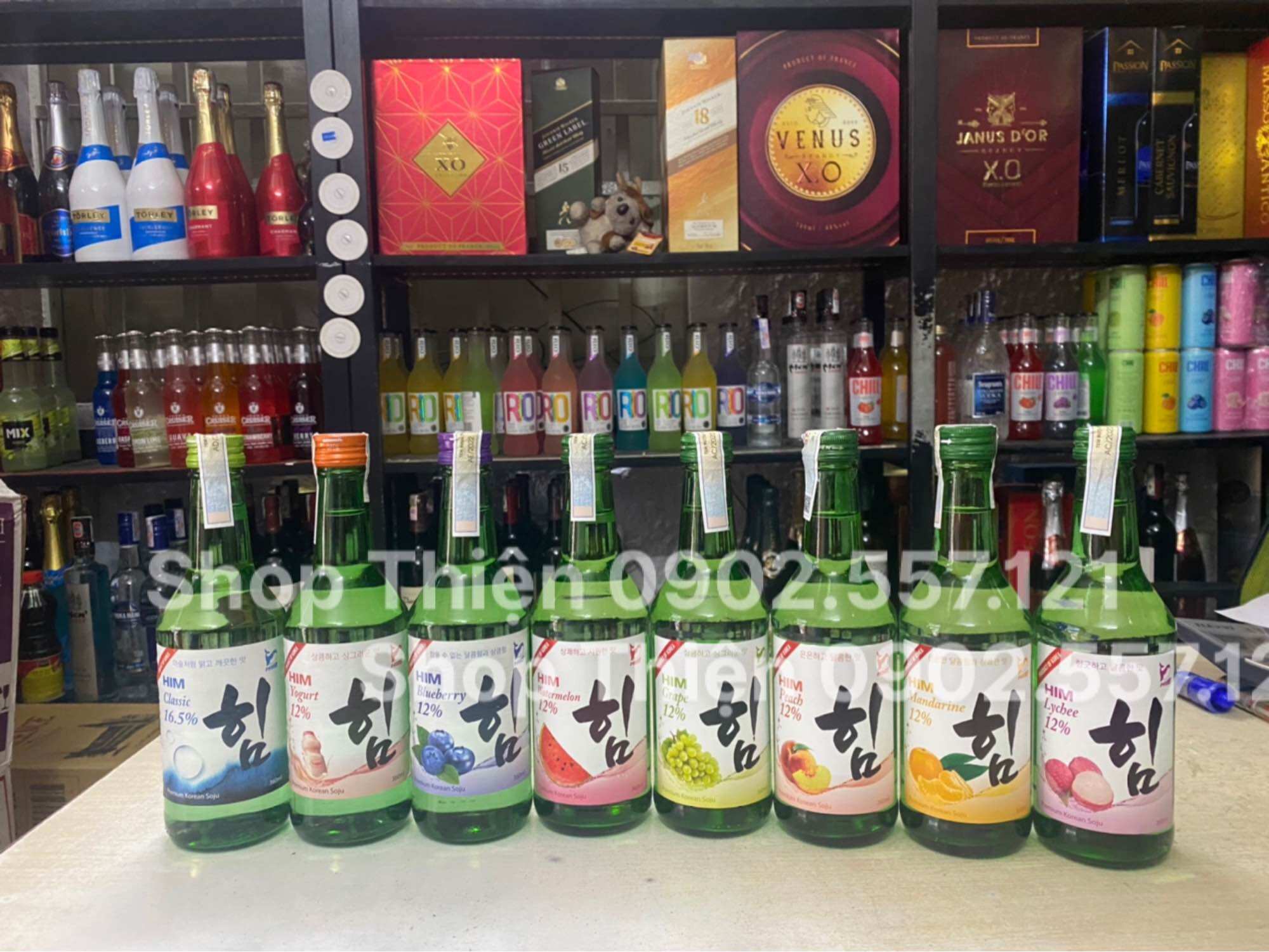 Soju Trái Cây Nhập Khẩu Hàn Quốc HIM 360ml