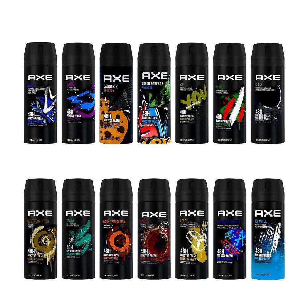 Xịt Ngăn Mùi Toàn Thân Axe 150ml