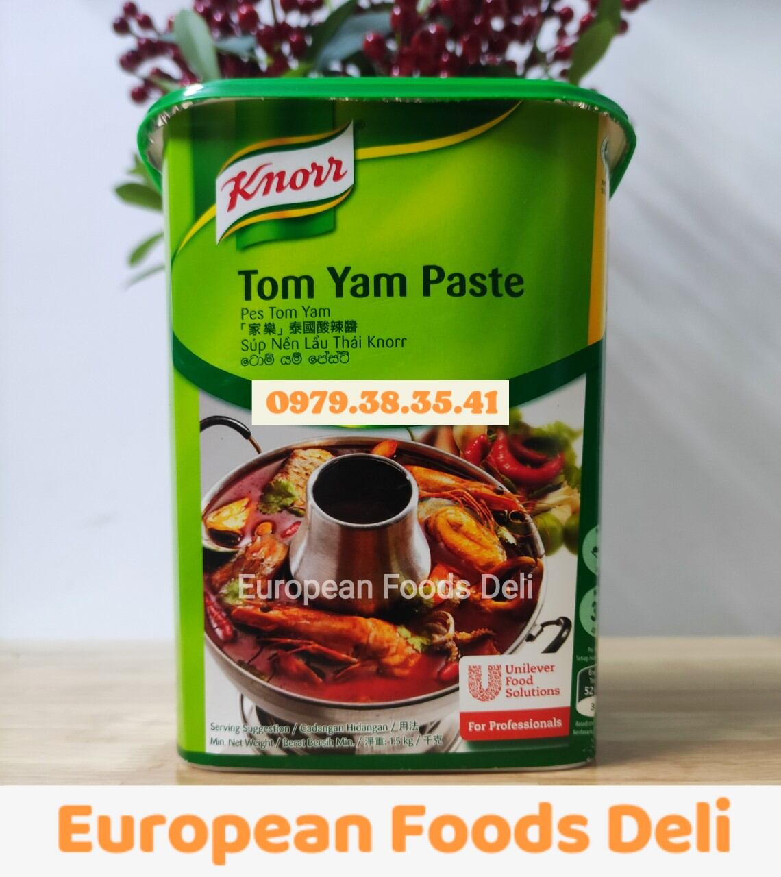 Bột Nêm Hải Sản Knorr 1.5KG