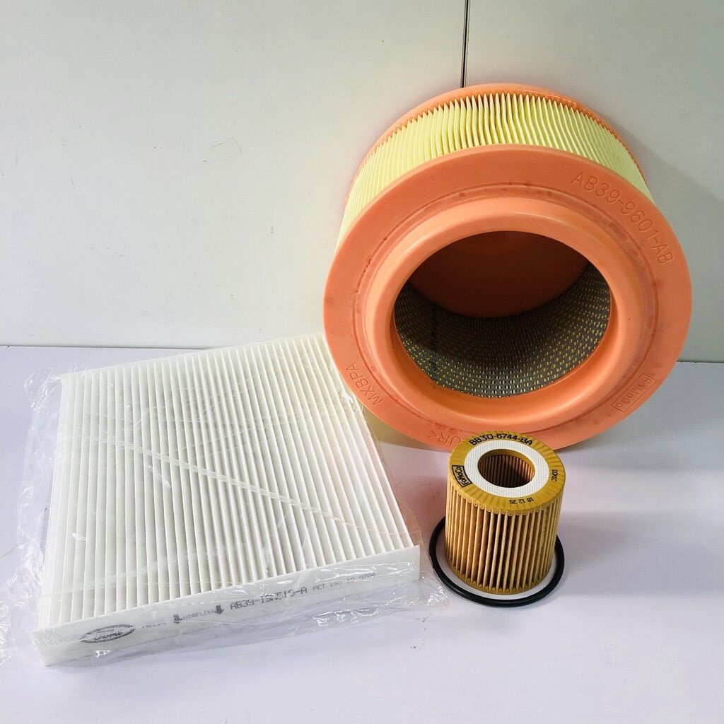 Combo lọc gió động cơ , lọc gió điều hòa , lọc dầu ford ranger , everest , mazda bt50 2013-2019